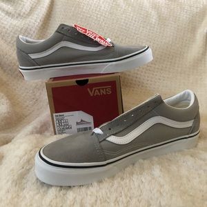 NWT Gray Old School Vans